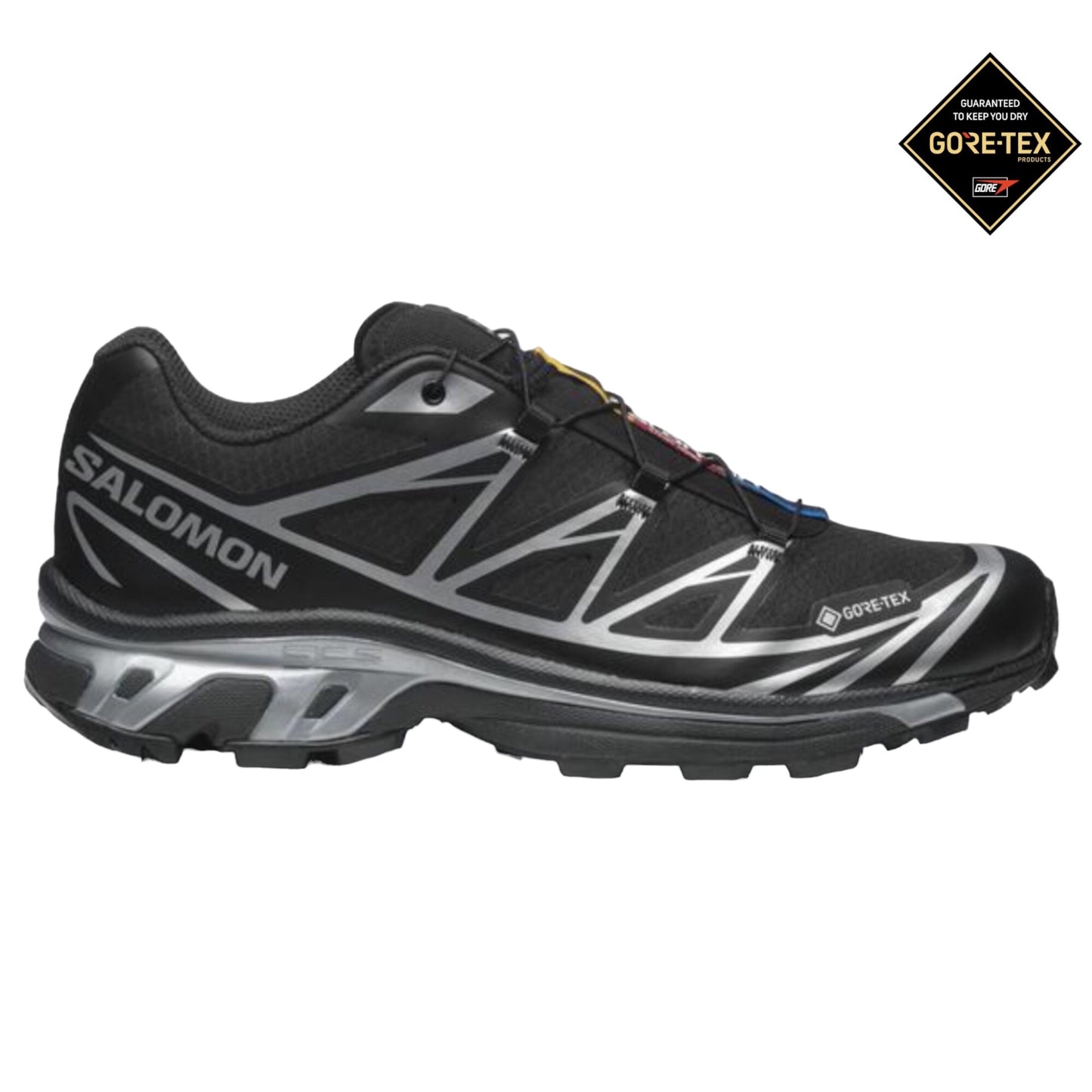 Salomon - XT-6 Gore-Tex - Black / Black / Ftw Silver - chaussures unisexe