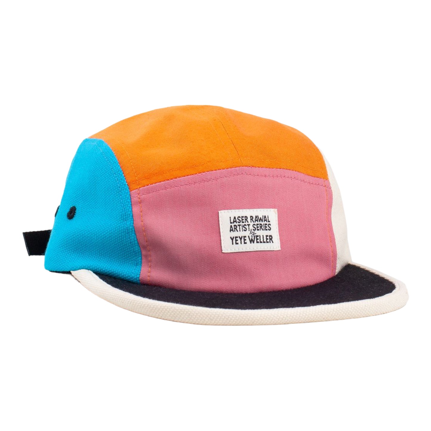 Laser By Yeye  Weller 5 Panel Hat - multi