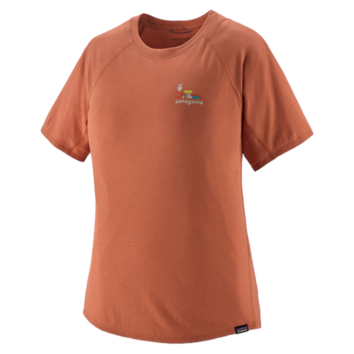 Patagonia - Women's Capilene® Cool Trail Graphic Shirt - sienna clay - teeshirt running femmes