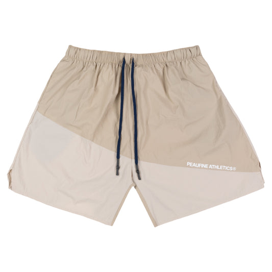 Peaufine Athletics - Patchwork Training Short V.1 - beige