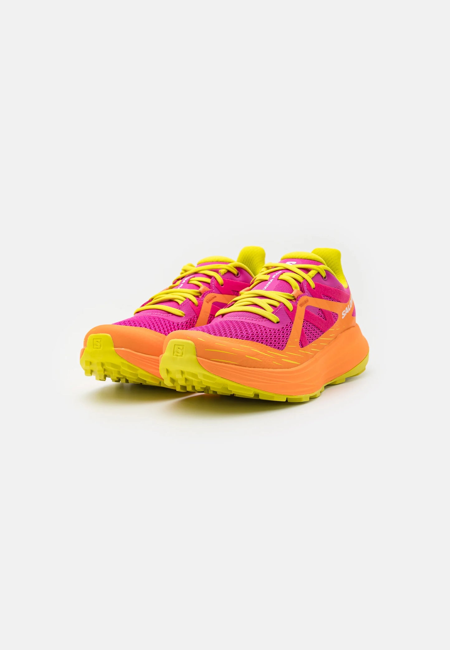 Salomon - Ultra Flow - rose violet / bird of paradise / sulphur - Chaussures trail running femmes