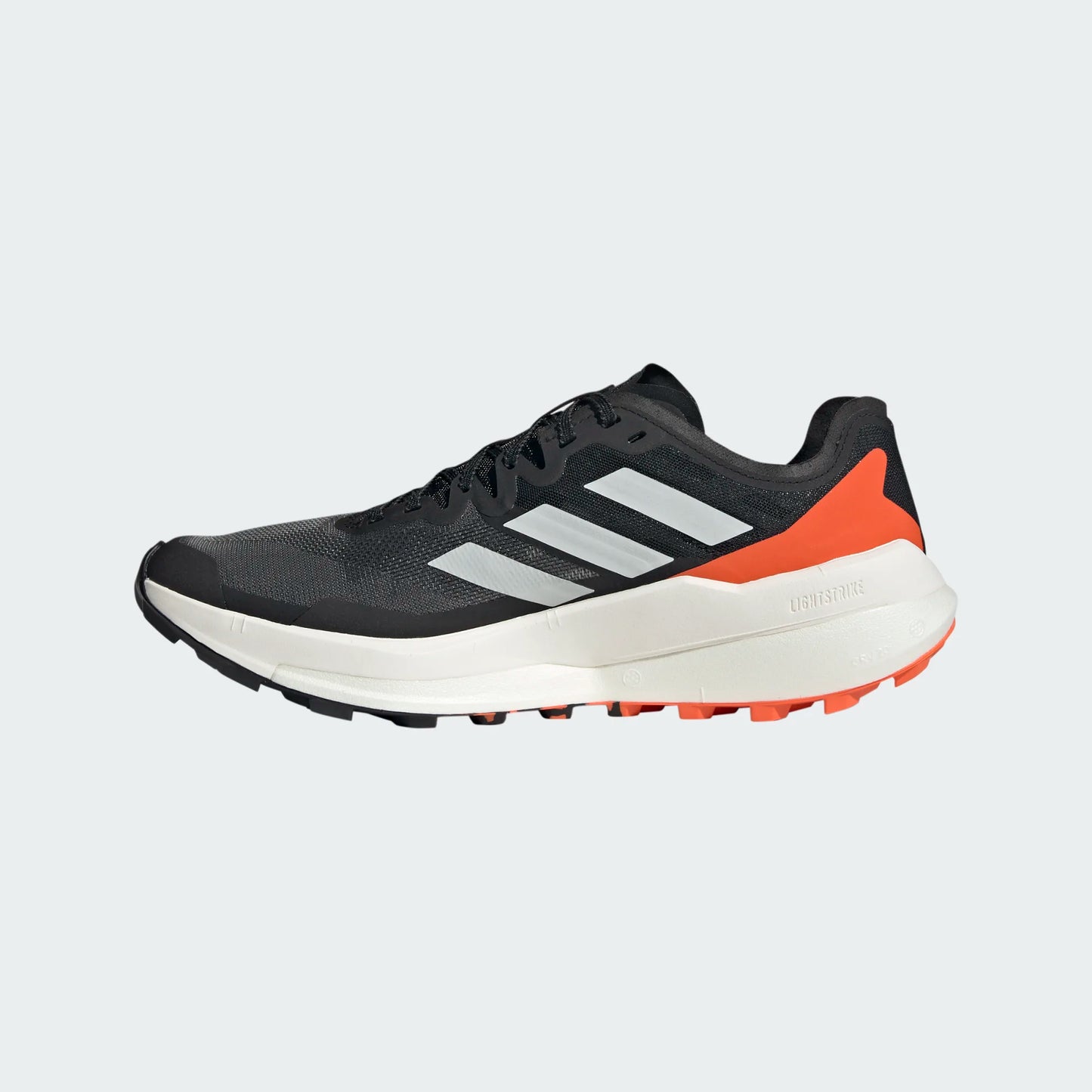 Adidas - Terrex Agravic Speed Mens - Core Black / Grey One / Impact Orange - Chaussures trail running hommes