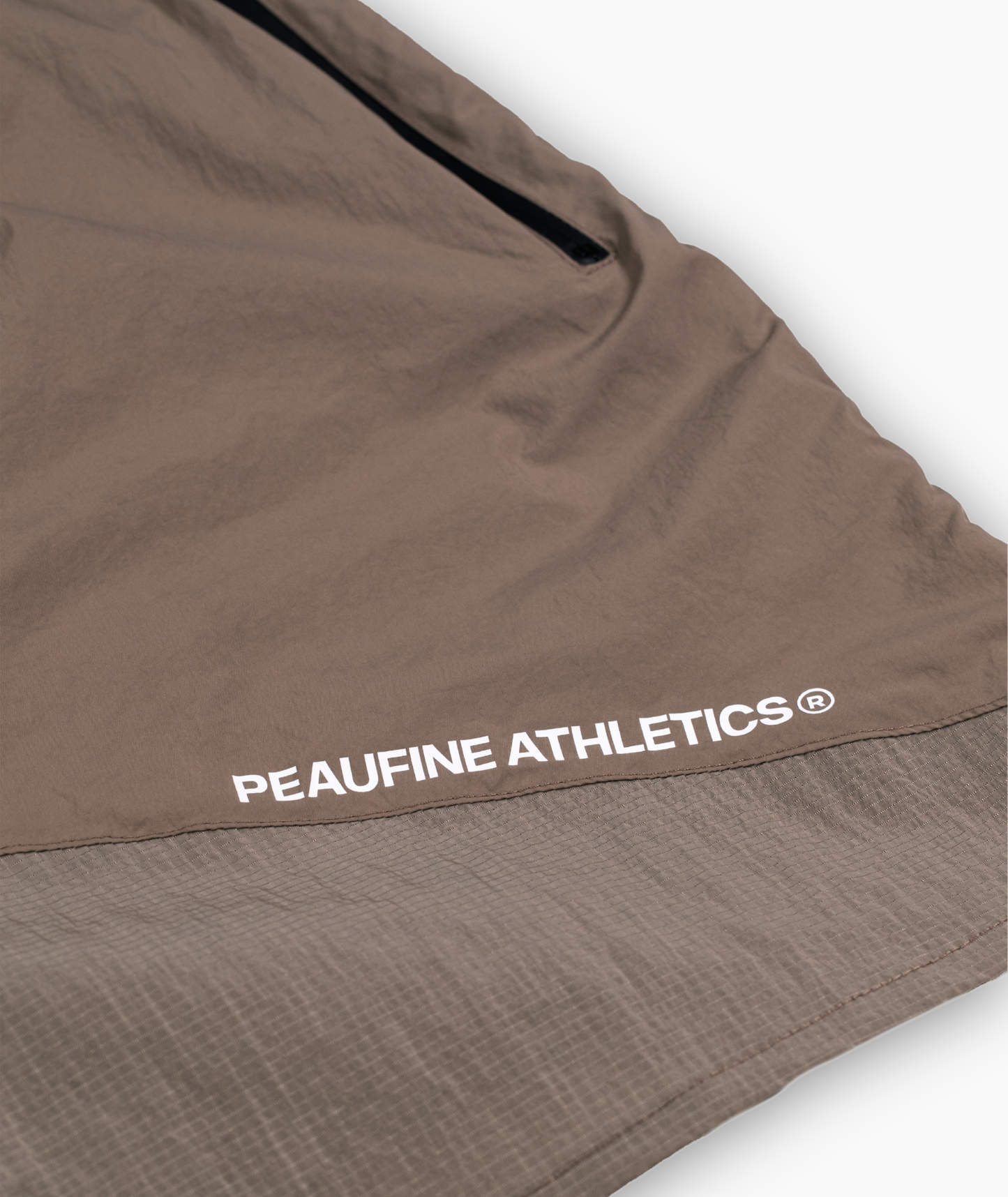Peaufine Athletics - Patchwork Training Short V.2 - taupe