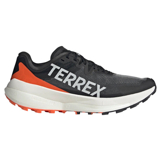 Adidas - Terrex Agravic Speed Mens - Core Black / Grey One / Impact Orange - Chaussures trail running hommes