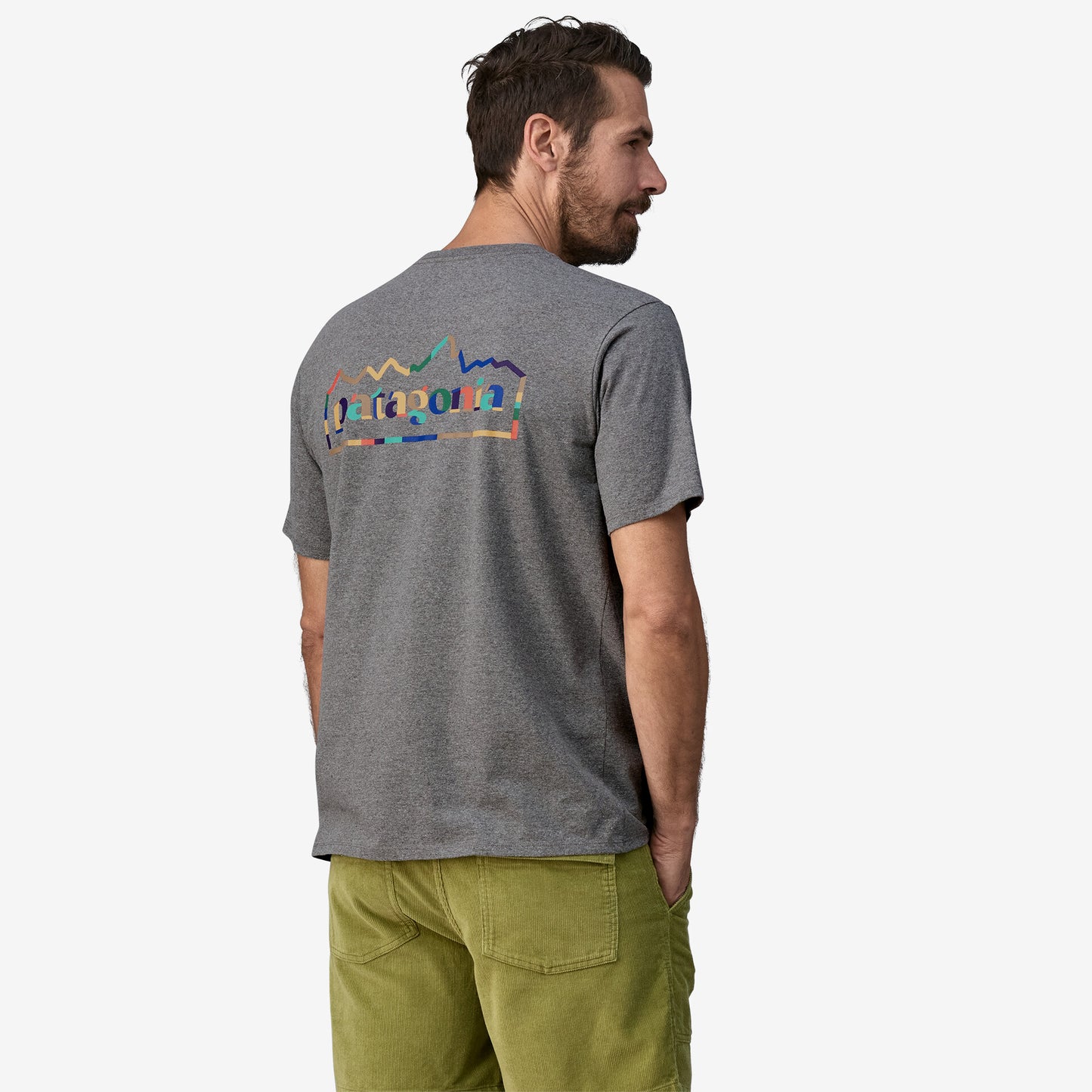 Patagonia - Men's Unity Fitz Responsibili-Tee® - gravel heather - Teeshirt hommes