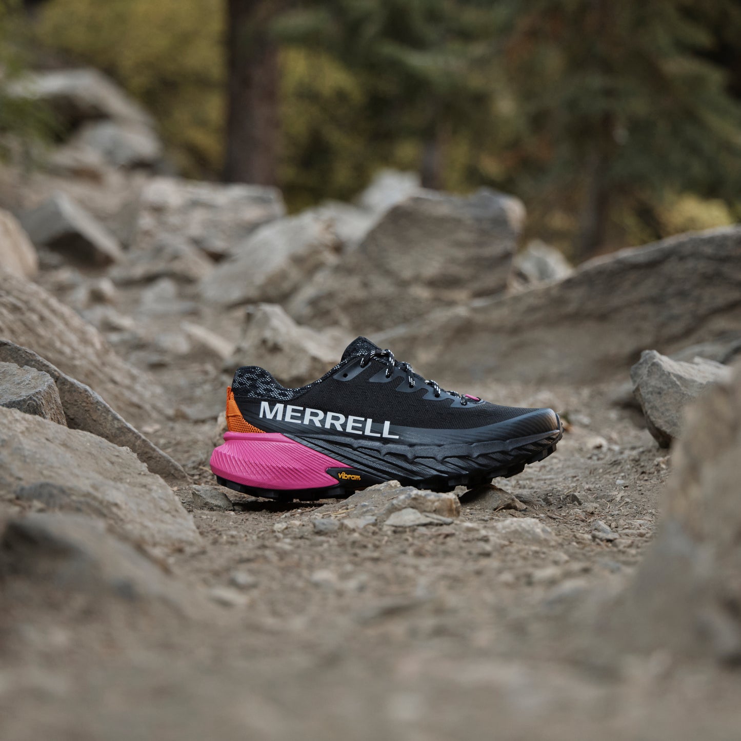 Merrell - Agility Peak 5 - black / multi - chaussures Trail running femmes