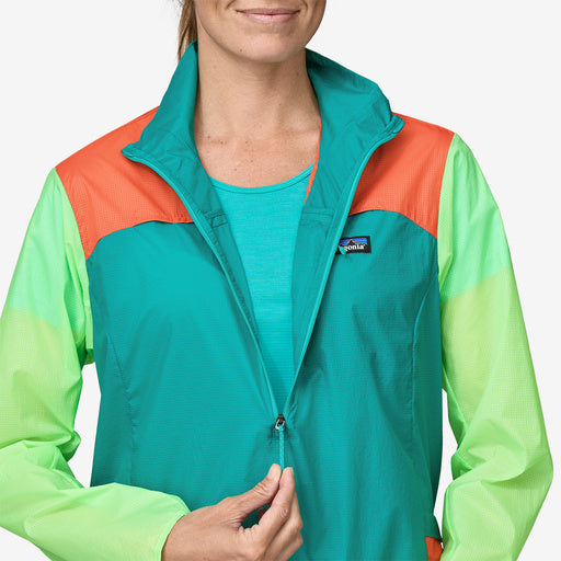 Patagonia - Women’s Houdini Stash 1/2-Zip Pullover - subtidal blue - veste running femmes