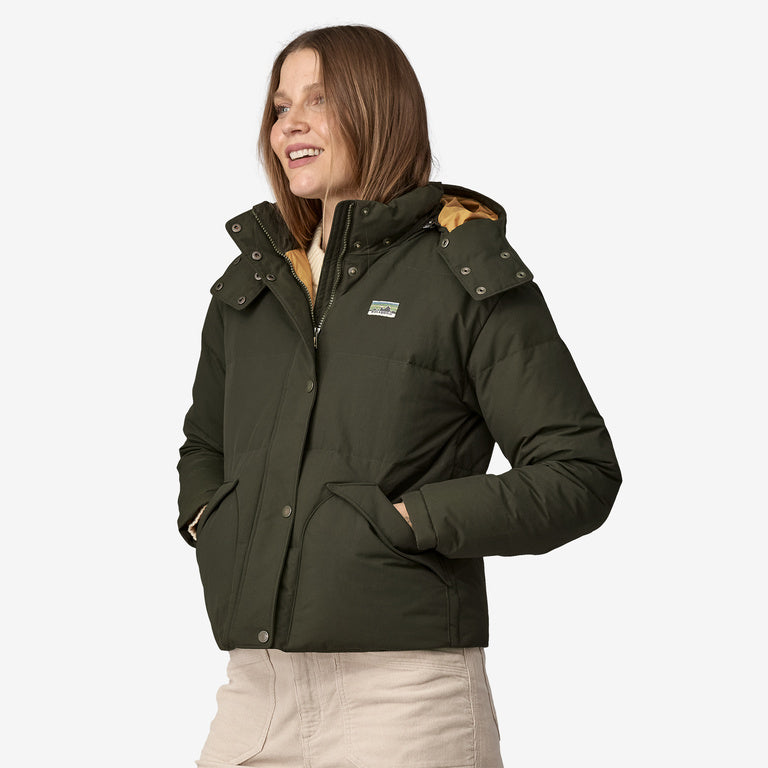 Patagonia - W’s Downdrift Insulated Jacket - pine needle green - Doudoune femmes