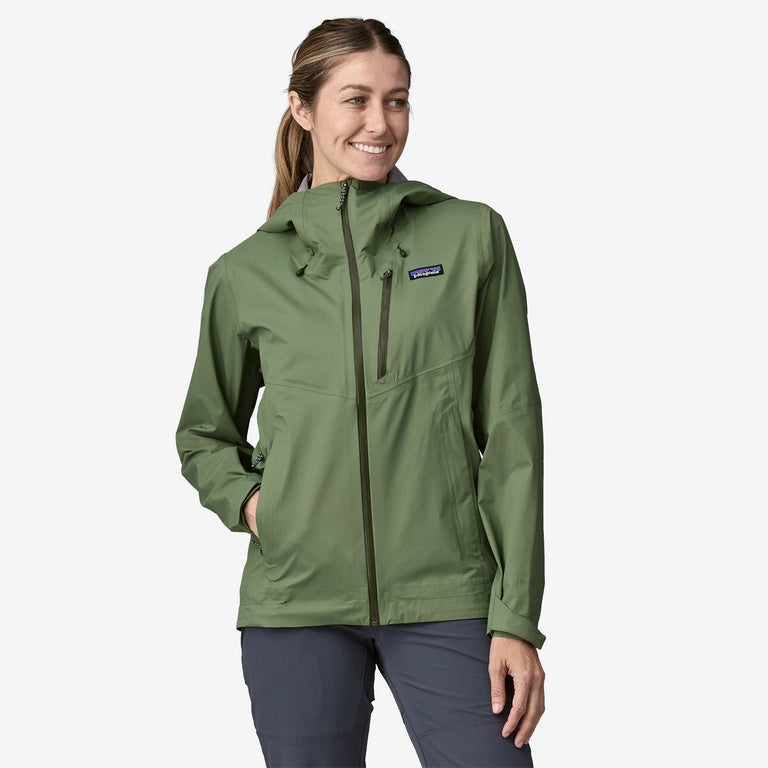 Patagonia - W’s Granite Crest Rain Jacket - terrain green - Veste imperméable femmes