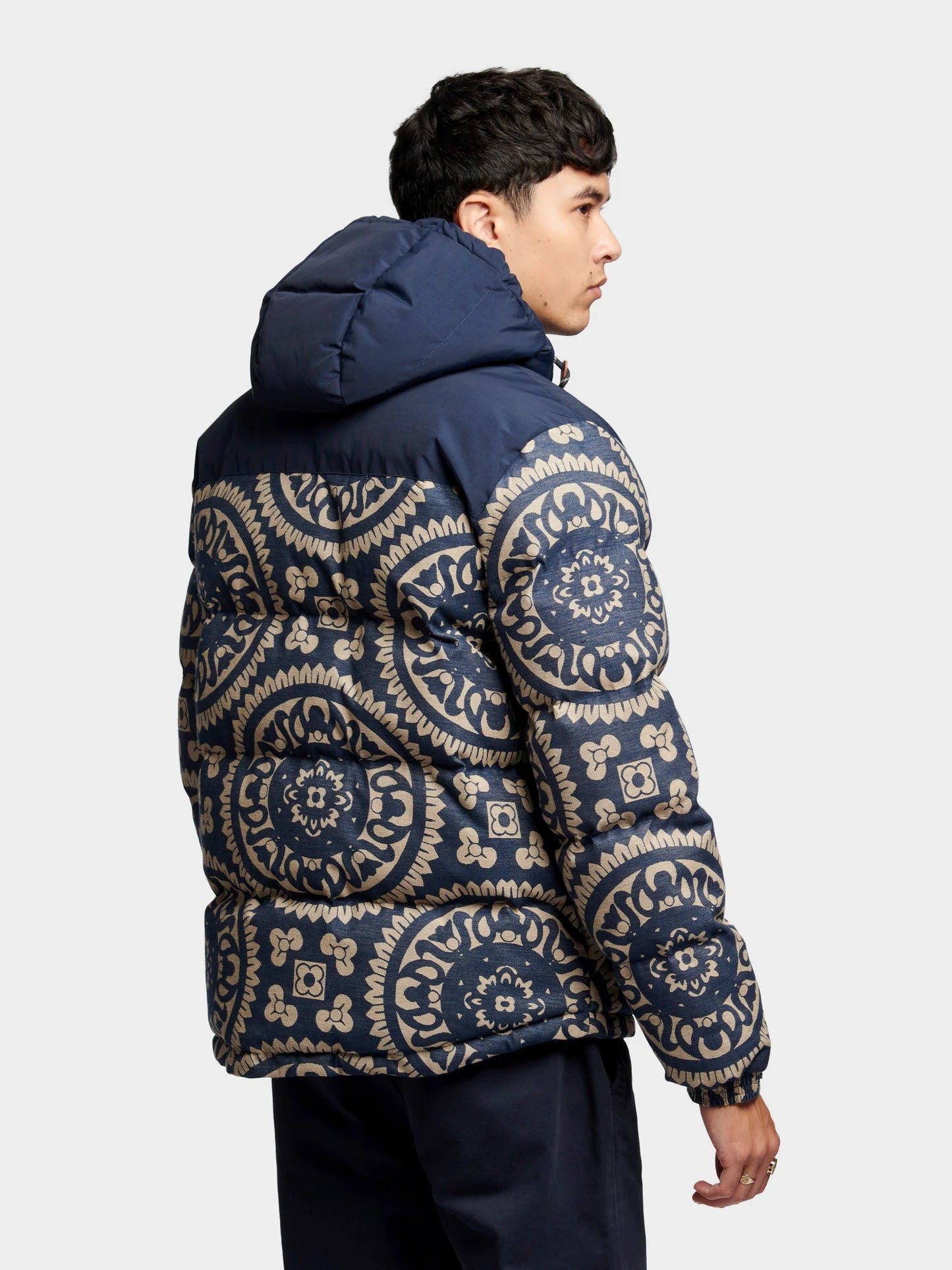 Penfield - Mens Jacquard Bowerbridge Jacket- navy blue - veste hommes