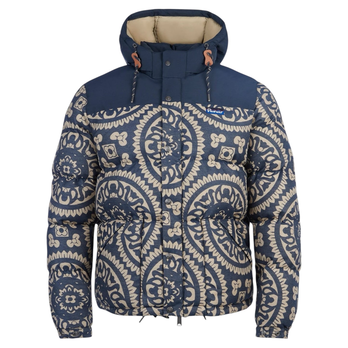 Penfield - Mens Jacquard Bowerbridge Jacket- navy blue - veste hommes