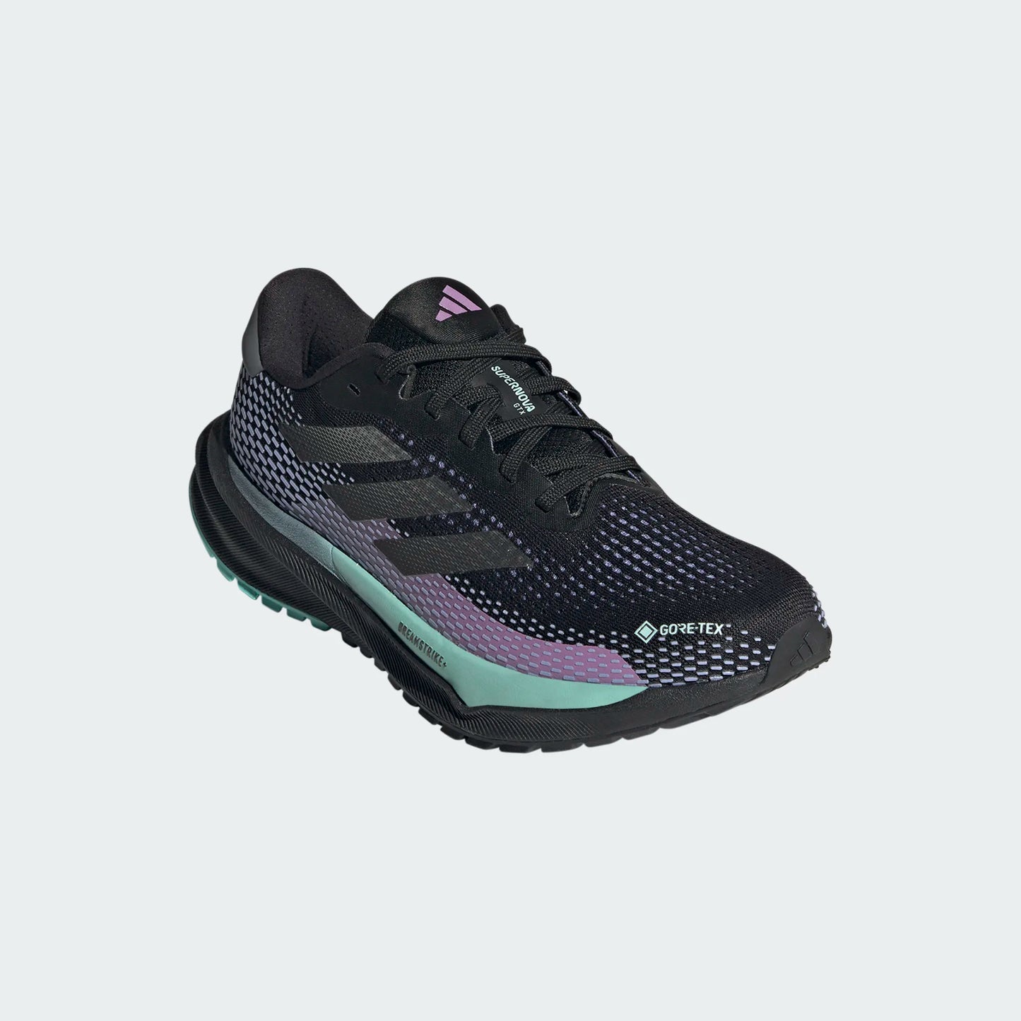 Adidas - W Supernova Gore-Tex - Core Black / Grey / Cobalt Blue  - Chaussures running femmes