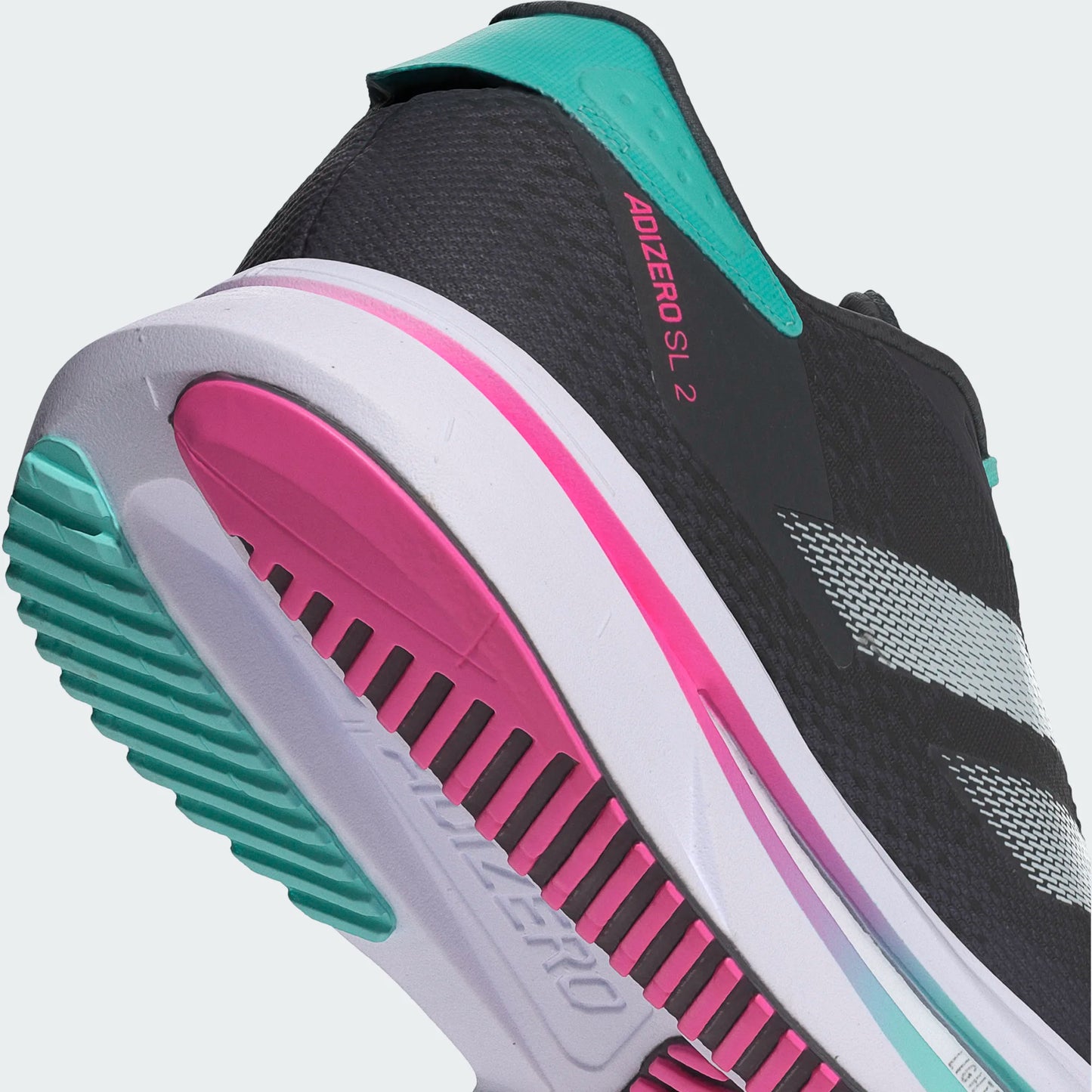 Adidas - Adizero SL2 Womens - Carbon / Crystal Jade / Flash Aqua - Chaussures de running femmes