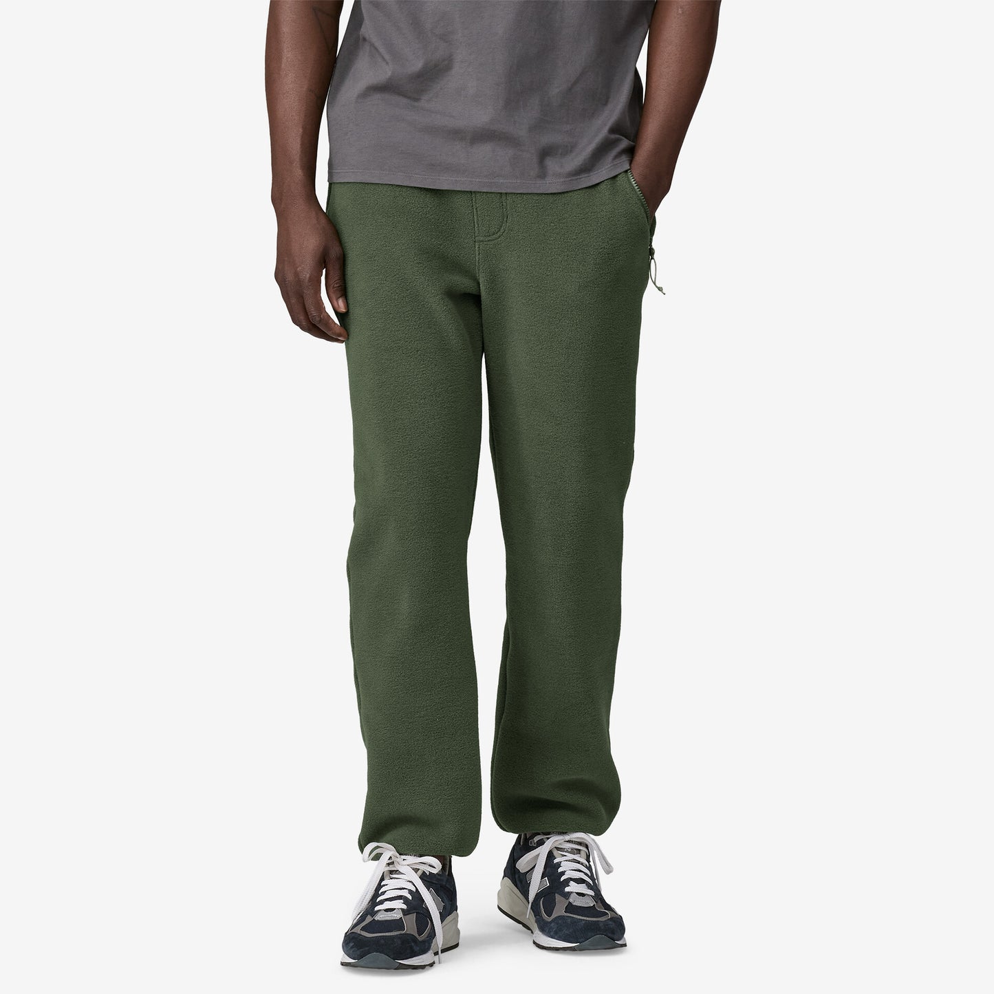 Patagonia - Men's Synchilla® Fleece Pants - Torrey pine green - Pantalon polaire hommes