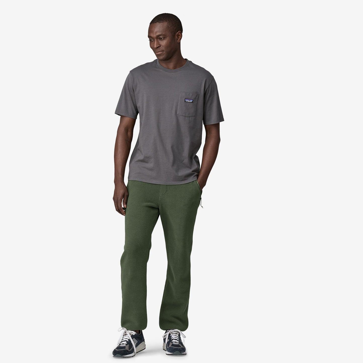 Patagonia - Men's Synchilla® Fleece Pants - Torrey pine green - Pantalon polaire hommes