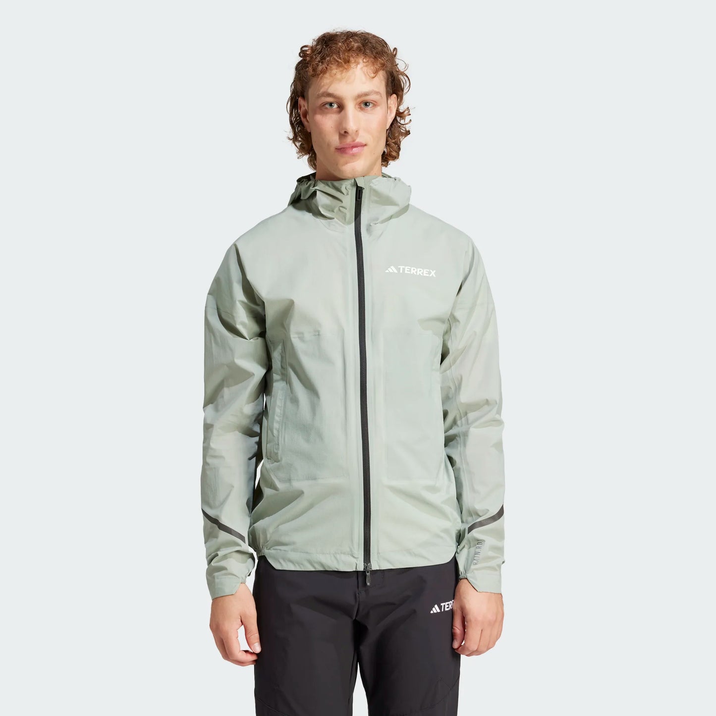 Adidas - Veste 2.5 couches Terrex Xperior Light RAIN.RDY - silver green - Veste running hommes