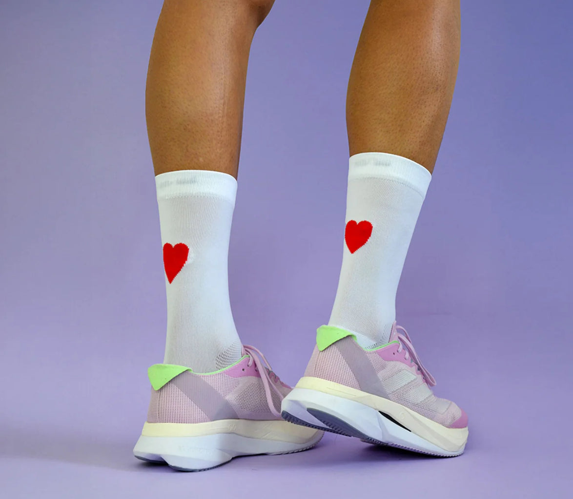 Bomolet - Cœur Socks - Chaussettes Running unisexe