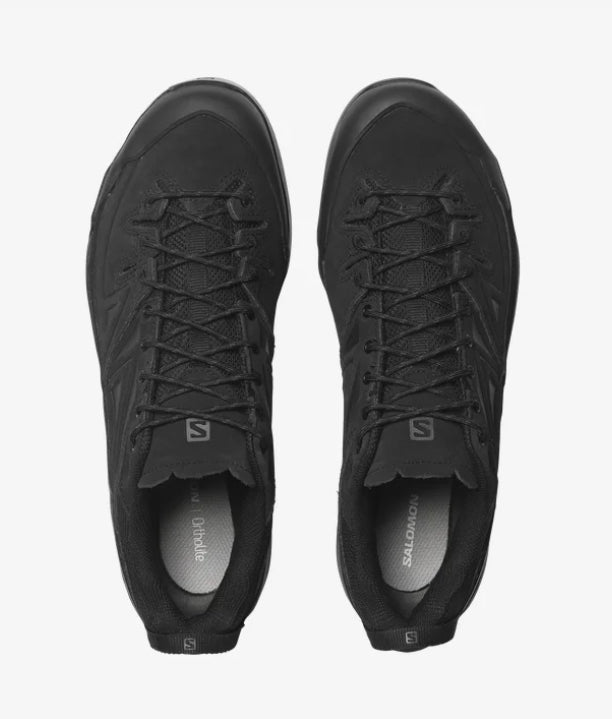 Salomon - X-Alp Leather - Black / Black / Asphalt - Chaussures unisexe