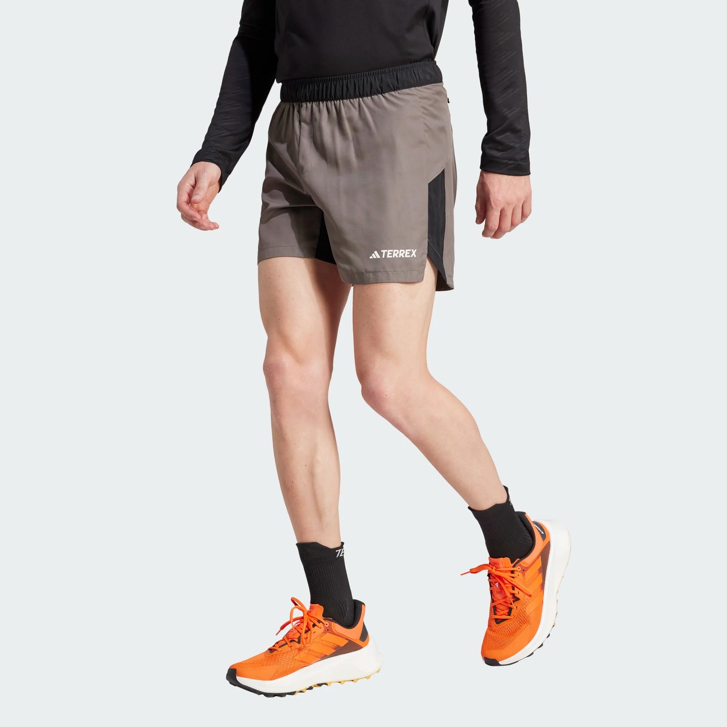 Adidas - Terrex Multi Trail Short 5” - charcoal - Short running hommes