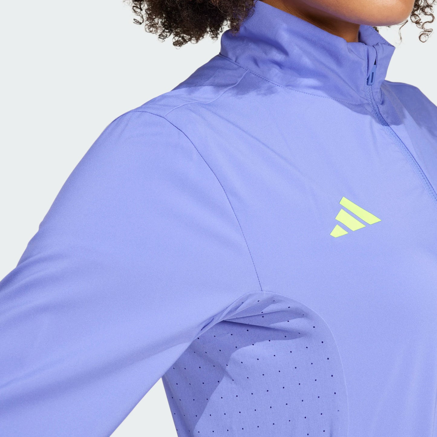 Adidas - Adizero Essentials Jacket - semi cobalt blue - Veste running femmes