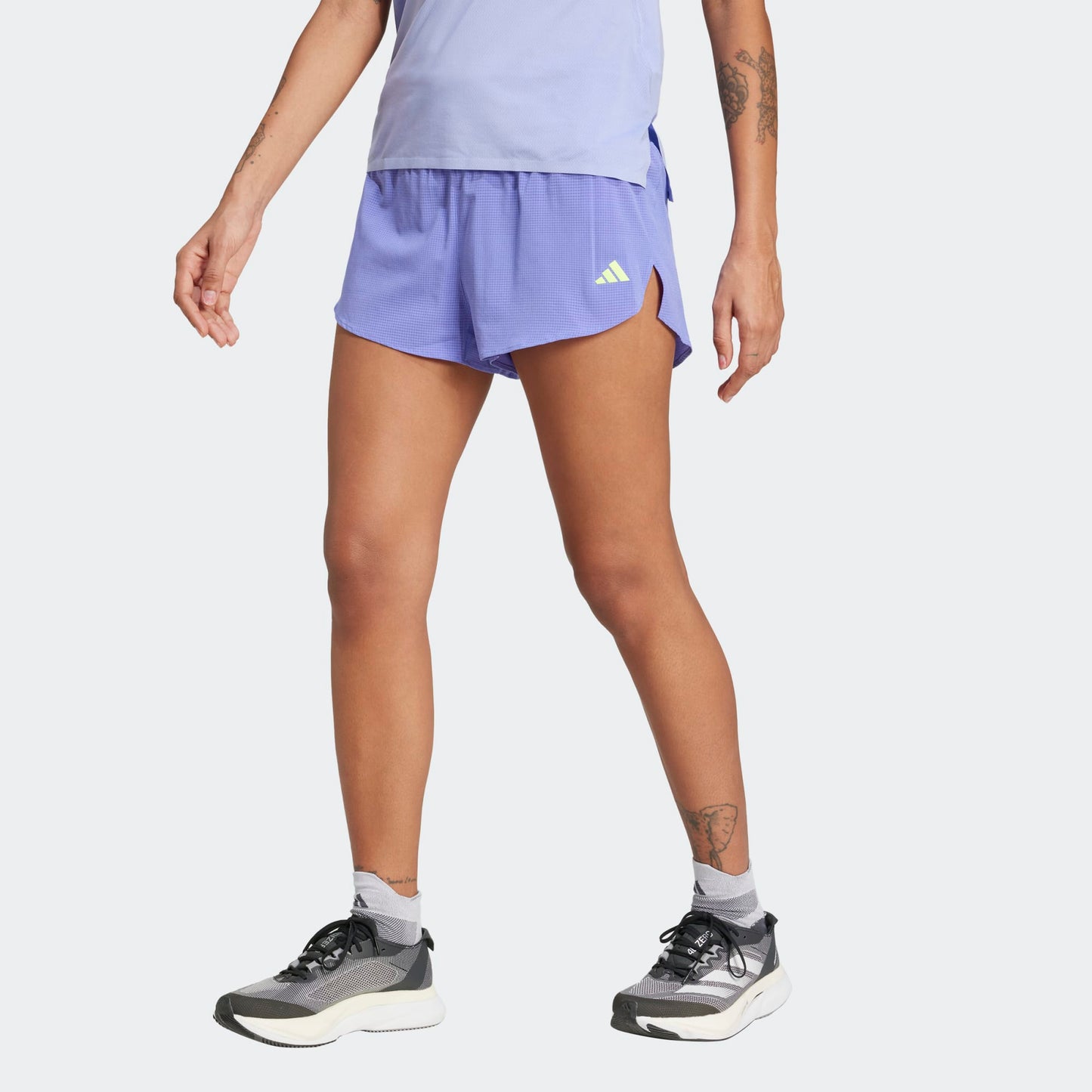 Adidas - Adizero Gel Short - semi cobalt blue - Short running femmes