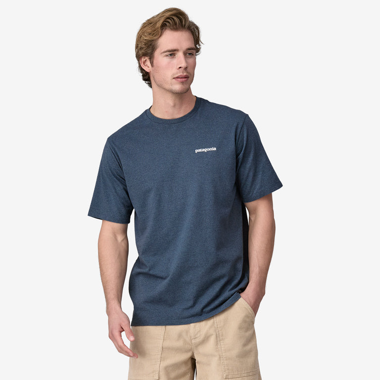 Patagonia - P-6 Logo Responsibili-Tee® - utility blue - Tee-shirt hommes