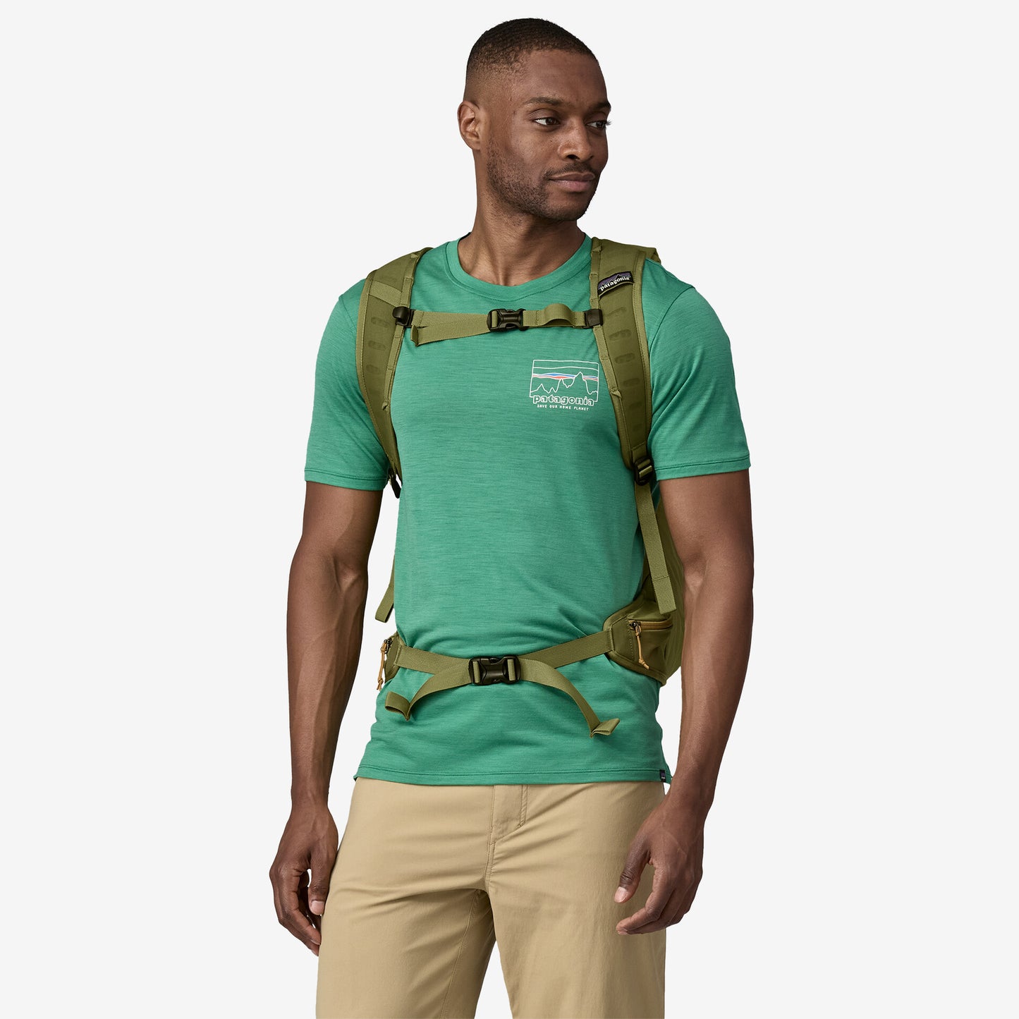 Patagonia - Terravia Pack 28L - buckhorn green - Sac à dos randonnée unisexe