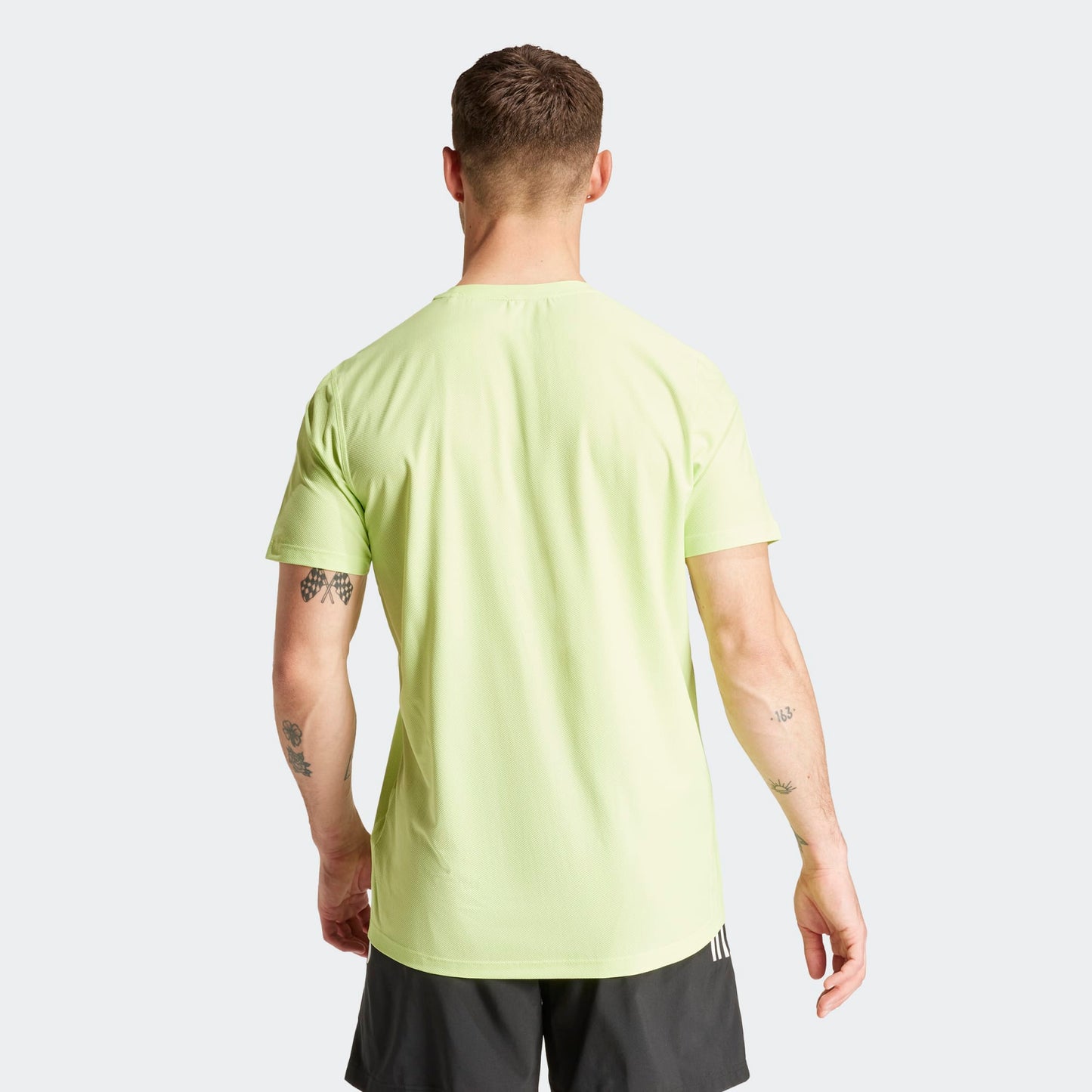 Adidas - Own The Run - Pulse Lime - Teeshirt running hommes