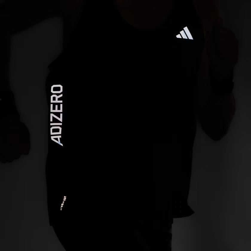 Adidas - Adizero Singlet - black - Débardeur running hommes