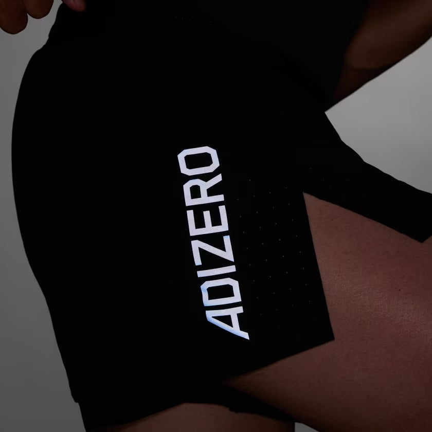 Adidas - Adizero Split Short - black - Short running hommes