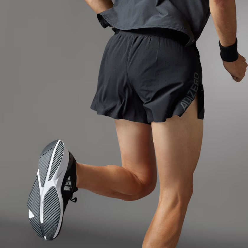 Adidas - Adizero Split Short - black - Short running hommes