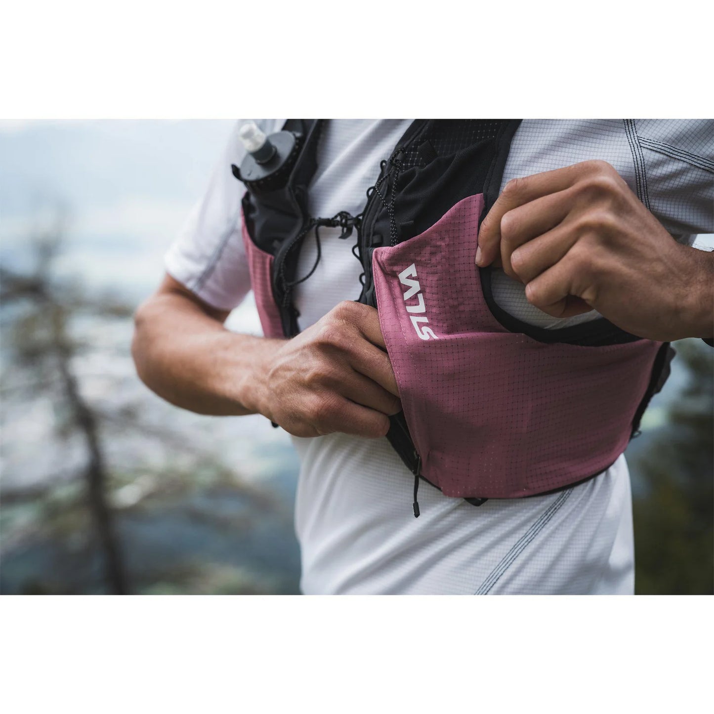 Silva - Strive Fly Vest - rose - Gilet d’hydratation running