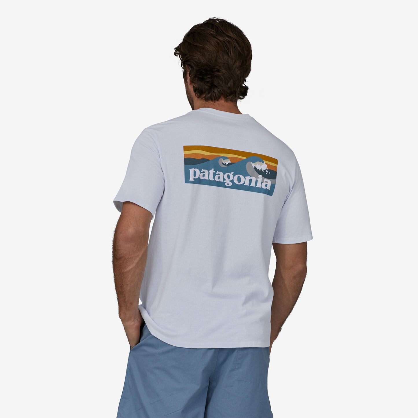 Patagonia - Boardshort Logo Pocket Responsibili-Tee® - white - Tee-shirt hommes