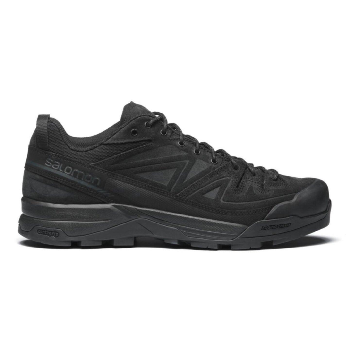 Salomon - X-Alp Leather - Black / Black / Asphalt - Chaussures unisexe