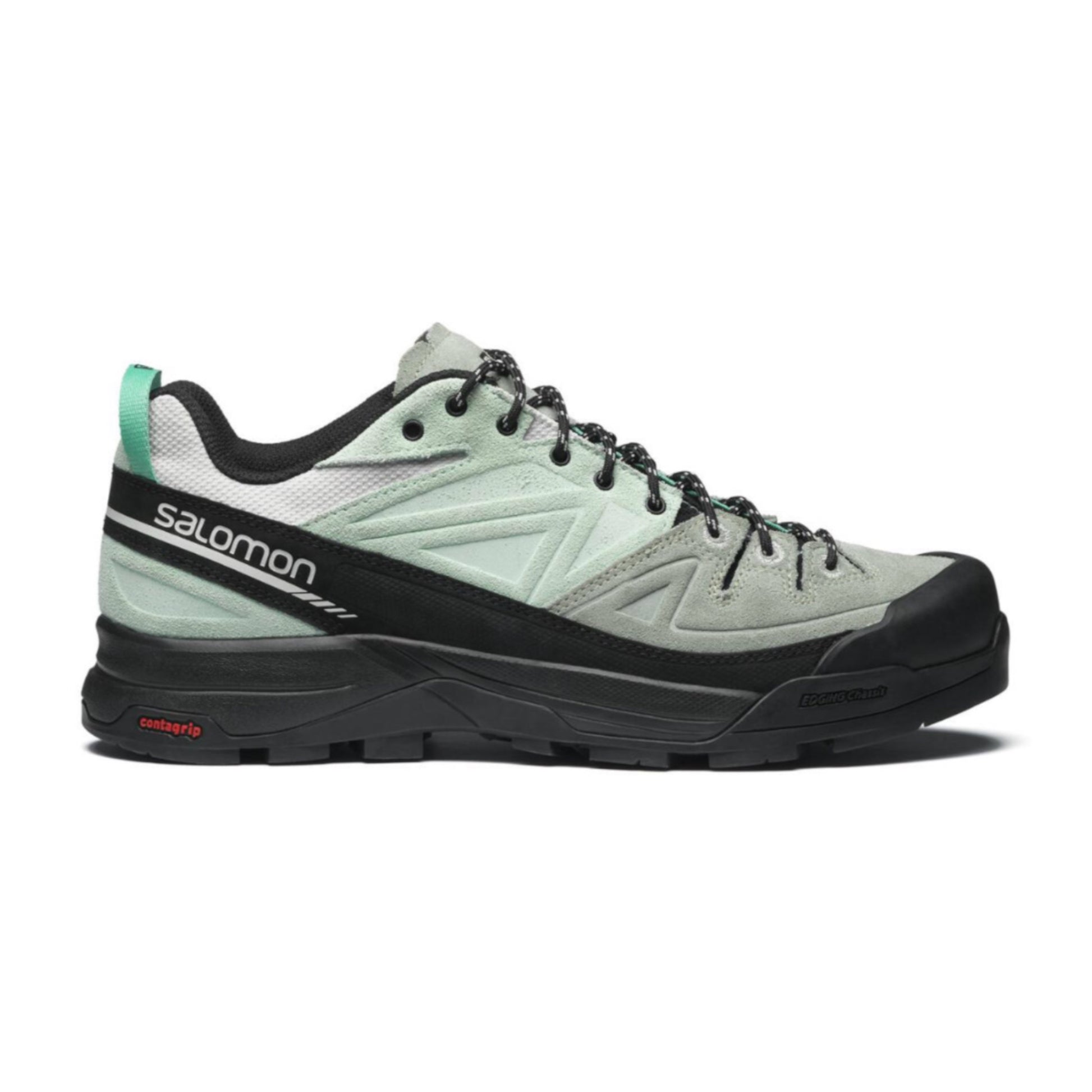 Salomon - X-Alp Leather - Black / Green Milieu / Bay - Chaussures unisexe