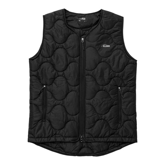 Elliker - Satron Insulated Onion Quilt Vest - black - veste hommes