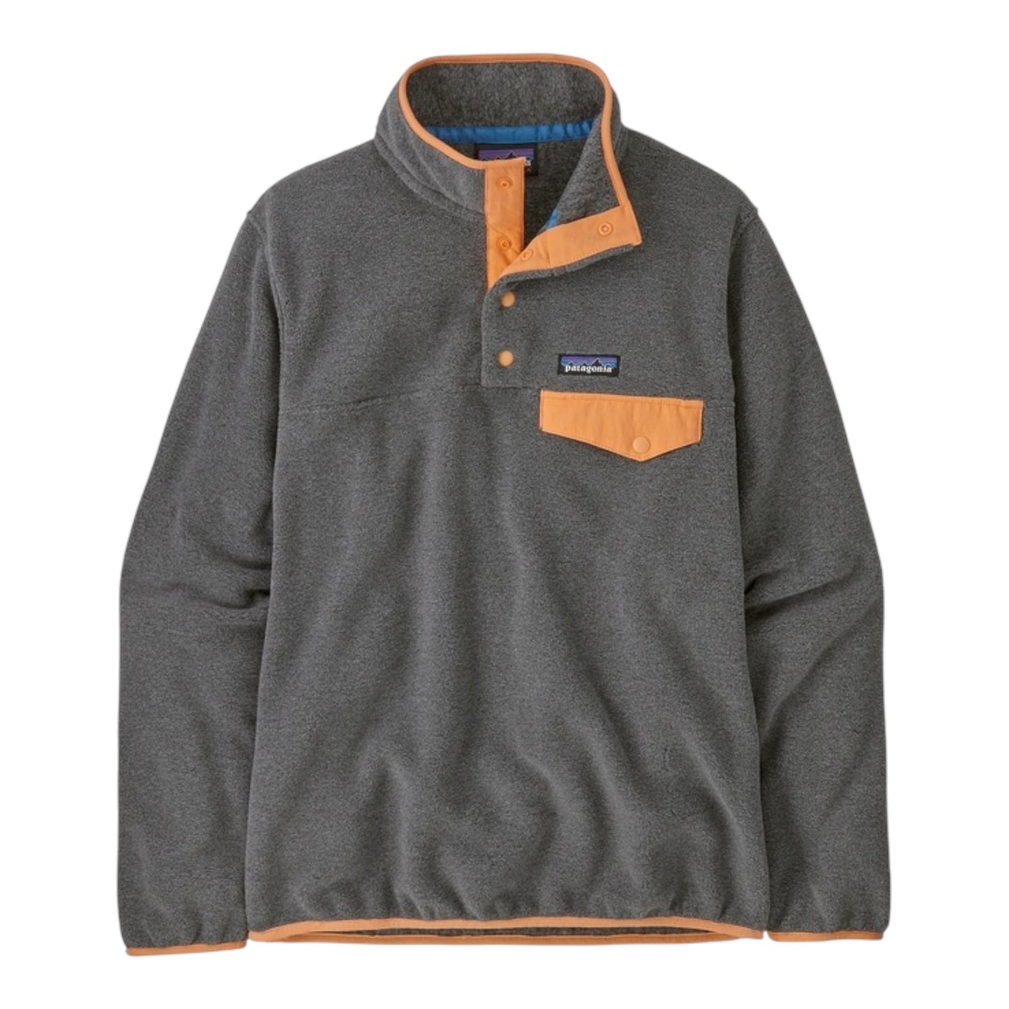 Patagonia - W’s Lightweight Synchilla® Snap-T® Fleece Pullover - nickel / vivid apricot - Veste polaire femmes