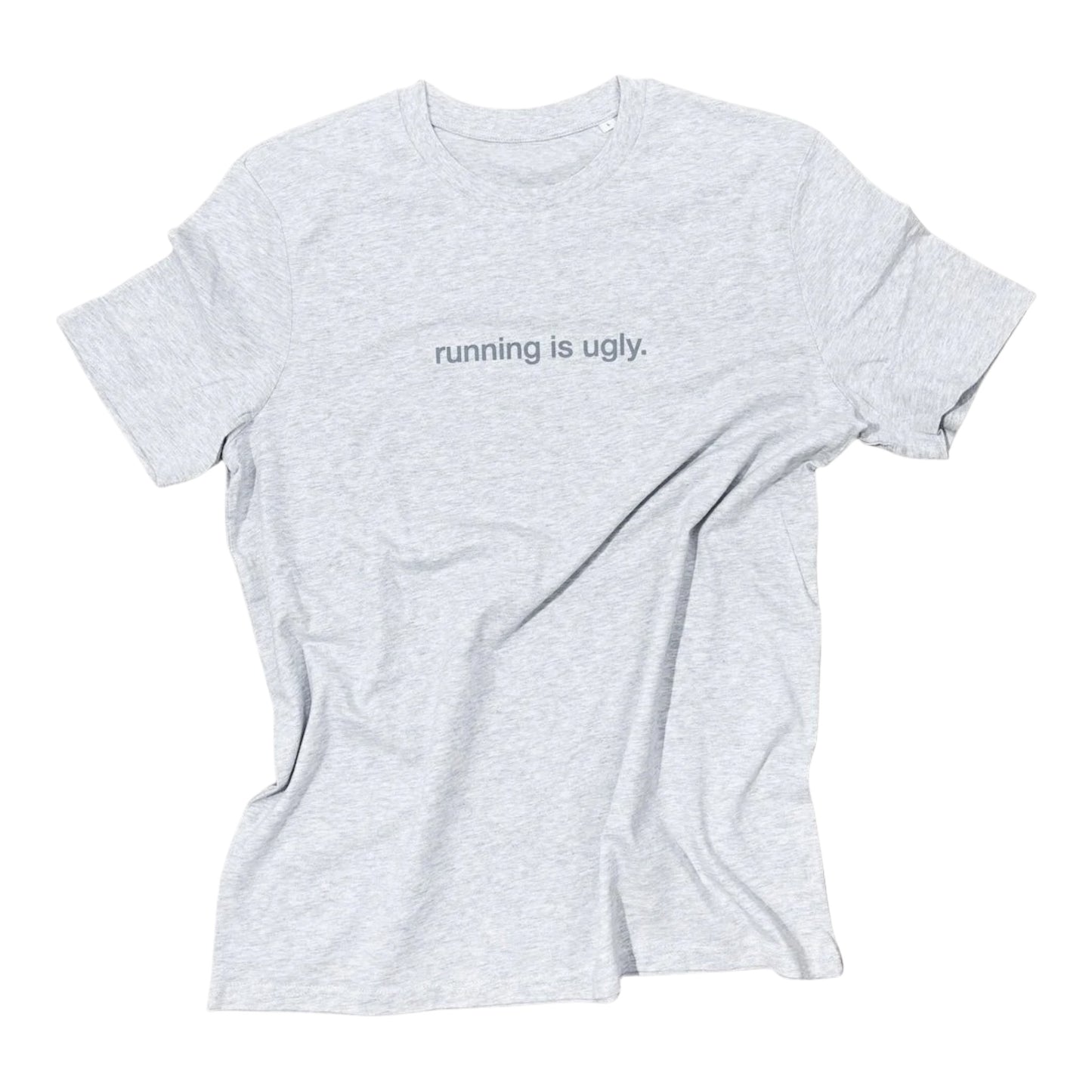 4T2 - Running is ugly Tee - light heather grey - Teeshirt hommes