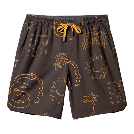 Roark Run Amok - Serrano 2.0 Shorts 8" - kaffa - short running hommes