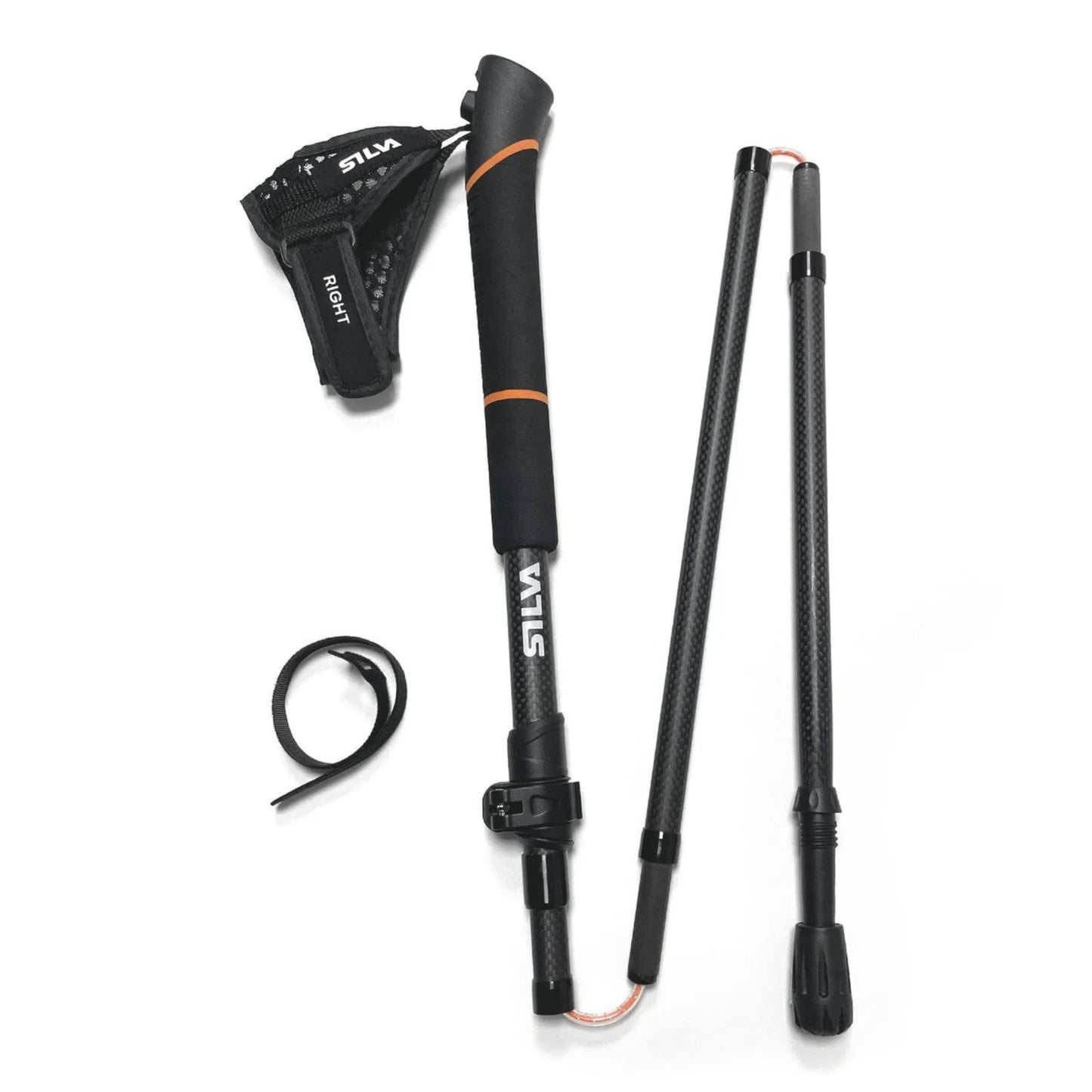 Silva - Running Poles Carbon Adjust 120-140 CM - Bâtons de Trail running