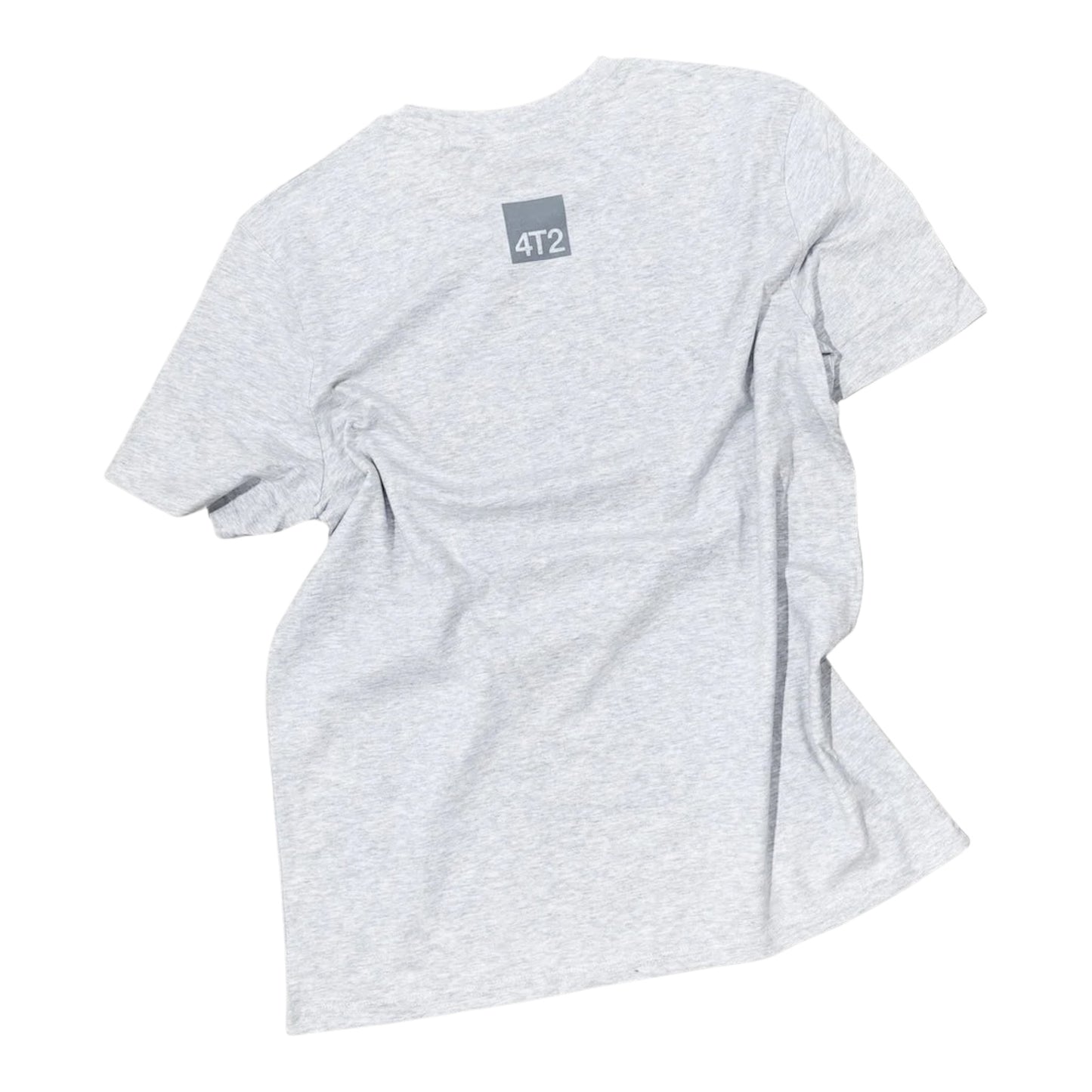 4T2 - Running is ugly Tee - light heather grey - Teeshirt hommes