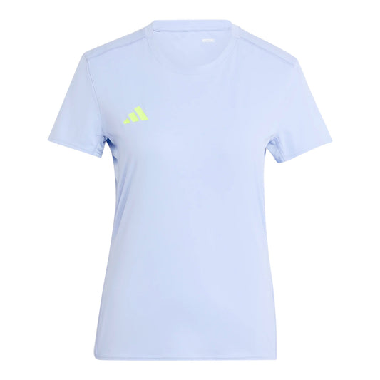 Adidas - Adizero Essentials Tee - blue spa - Teeshirt running femmes