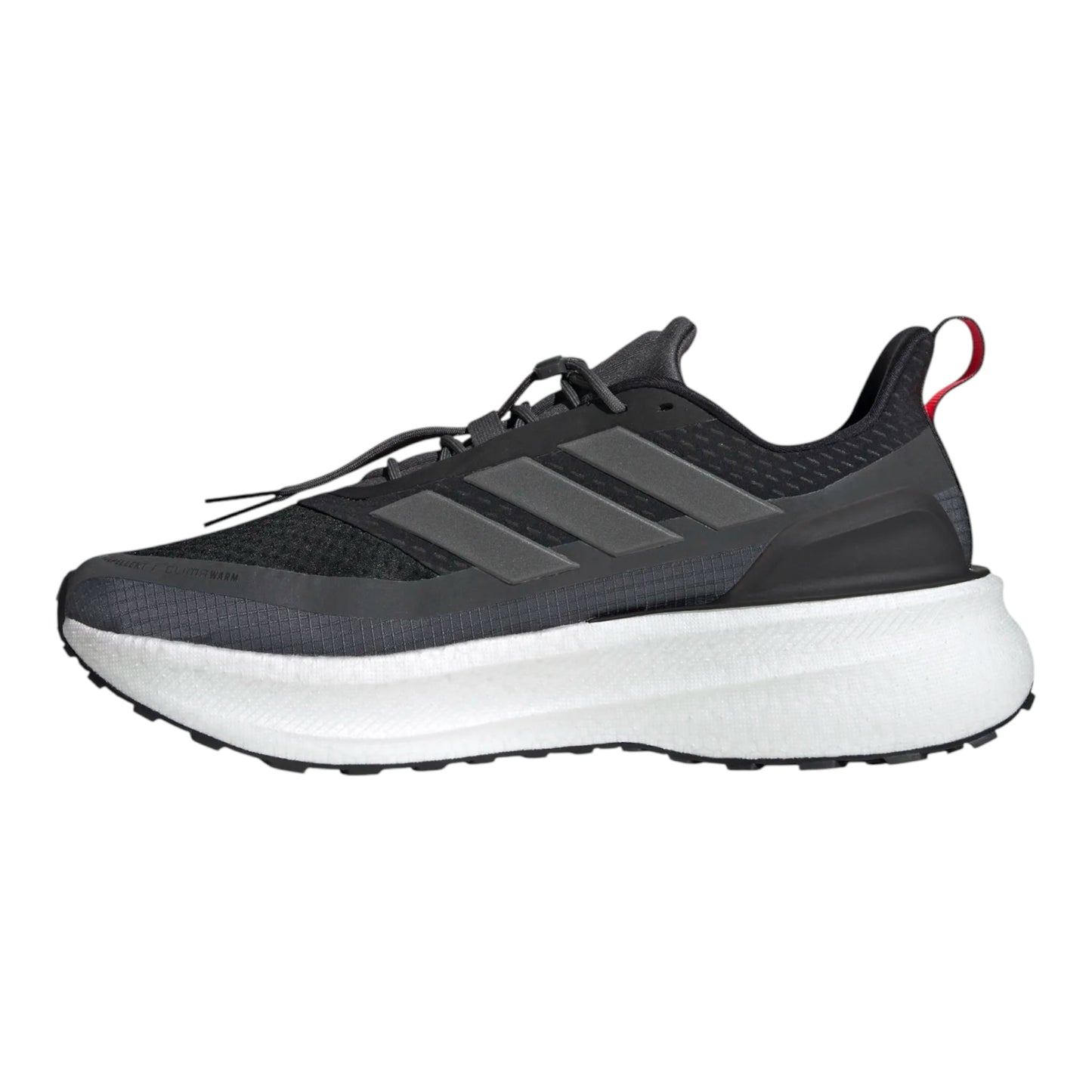 Adidas - Ultraboost 5 Climawarm - Core Black / Iron Metallic / lucid red - Chaussures running hommes