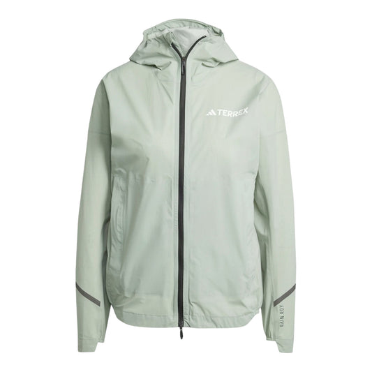 Adidas - Veste 2.5 couches Terrex Xperior Light RAIN.RDY - silver green - Veste running femmes