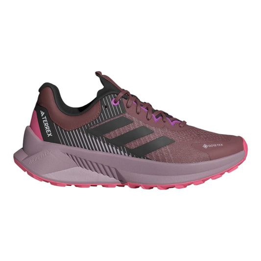 Adidas - Terrex Soulstride Flow Gore-Tex Womens - Burgundy / Core Black / Pink Fusion - Chaussures trail running femmes