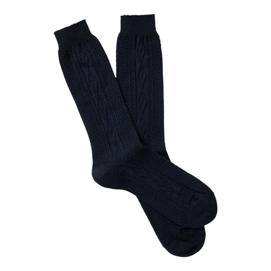 Royalties - Aran Socks - marine - Chaussettes unisexe