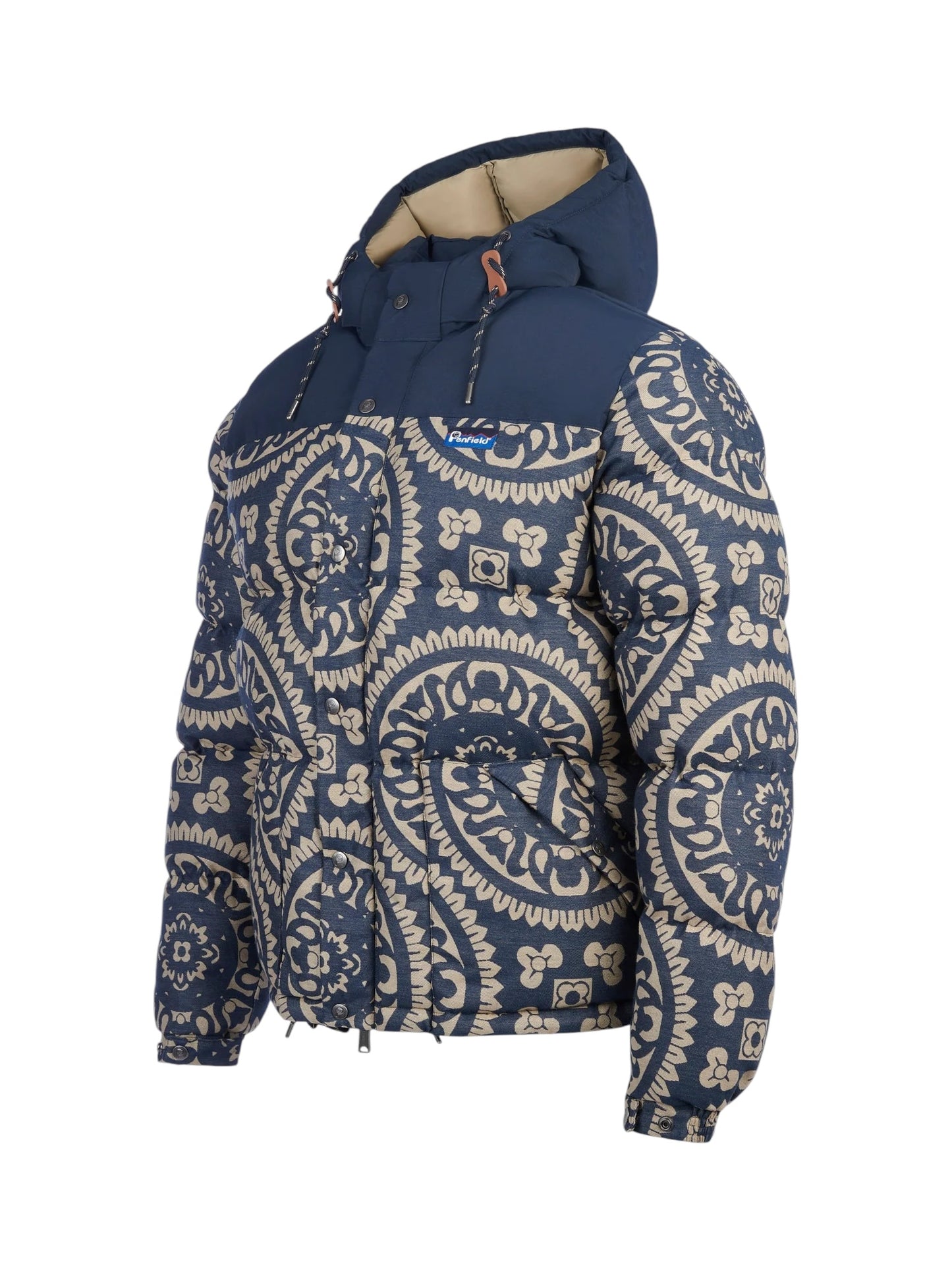 Penfield - Mens Jacquard Bowerbridge Jacket- navy blue - veste hommes