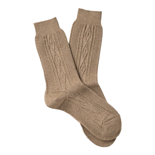 Royalties - Aran Socks - camel - Chaussettes unisexe