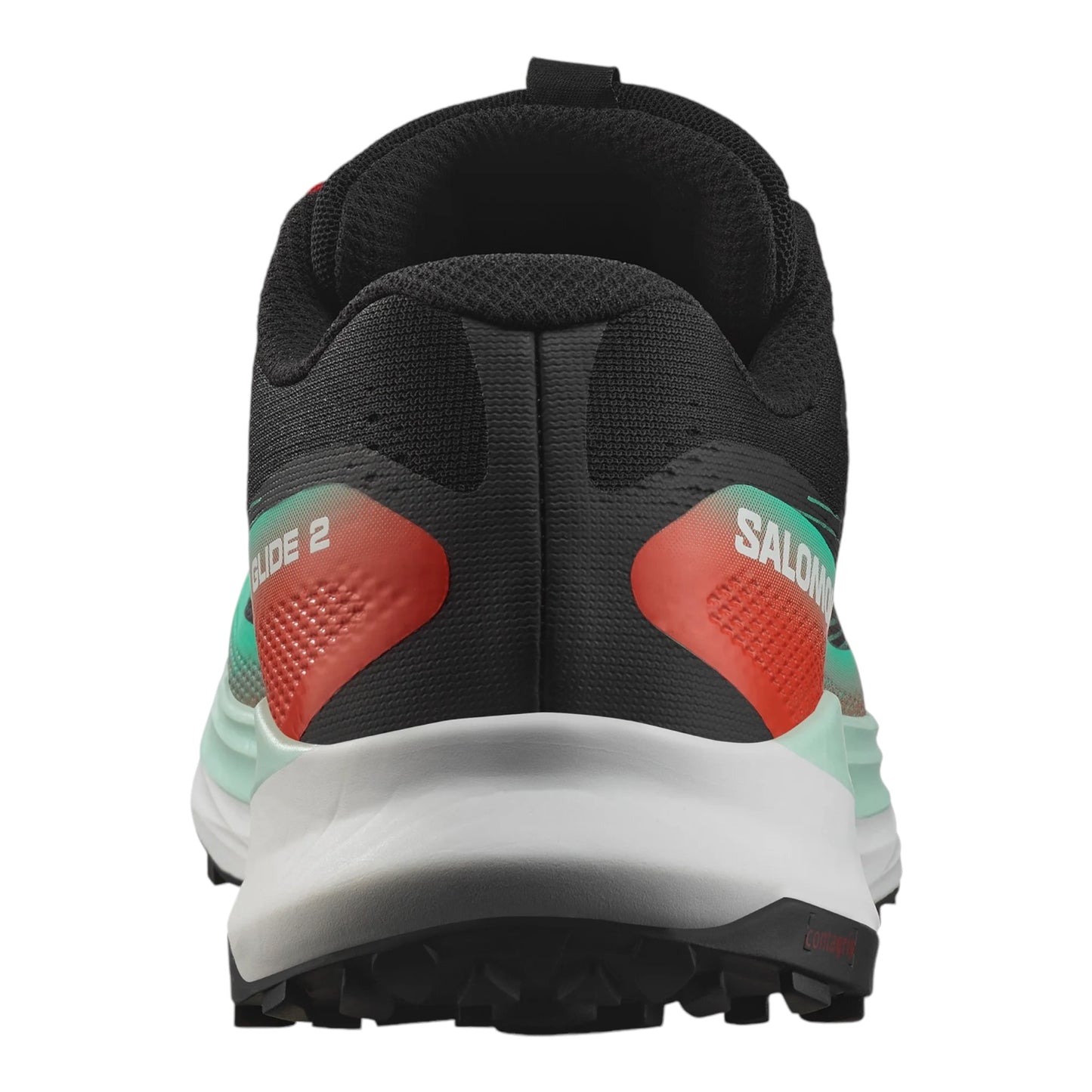 Salomon - Ultra Glide 2 - Black / Electric Green / Cherry Tomato - Chaussures de trail running hommes