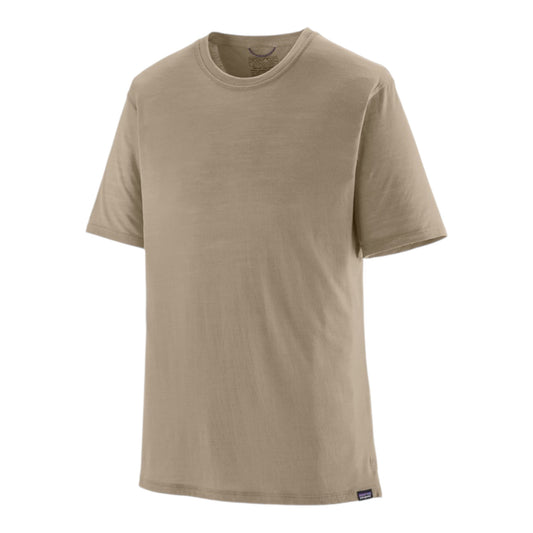 Patagonia - Capilene® Cool Merino Shirt - seabird grey - teeshirt running hommes